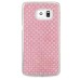 Frosted Diamond Gem Snap On TPU Hard Back Case Cover for Samsung Galaxy S7 Edge G935 - Pink