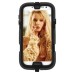 Fully Protective Rugged Hybrid Holster Case Cover With Stand For Samsung Galaxy S4 I9500 - Black