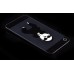 Gangnam Style Pattern Back Cover For iPhone 4 - Black
