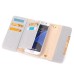 Glittering Powder Detachable Magnetic PU Leather Chain Handbag Folio Case With Card Slots for Samsung Galaxy S7 - Grey