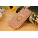 Glittering Powder Finger Ring Electroplate TPU Protective Case Cover for iPhone 6 / 6s Plus - Pink