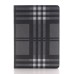Grid Grain Stand Smart Leather Case Cover for iPad Pro 9.7 inch  - Black