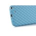 Grid Pattern Design Fine TPU Case Cover For Samsung Galaxy Note 2 - Blue