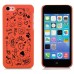 Happy Cartoon Patterns Slim Plastic Hard Case Cover For Apple iPhone 5C