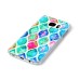 Hard Plastic Colorful Spiraling Stripe Back Cover for Samsung Galaxy S7 Edge G935
