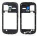 High Quality Plastic Middle Frame Bezel For Samsung Galaxy S3 Mini I8190 - Black