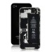 High Quality iPhone 4S Back Cover - Black
