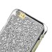 Jelly Color Bling Rhinestone Inlaid Electroplated Hard Case for iPhone 6 Plus - Silver