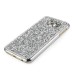 Jelly Color Bling Rhinestone Inlaid Hard Case for Samsung Galaxy S6 G920 - Silver