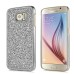 Jelly Color Bling Rhinestone Inlaid Hard Case for Samsung Galaxy S6 G920 - Silver