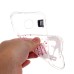 LED Flash Incoming Call Transparent Diamond Holding Umbrella Bear TPU Blink Back Case Cover for Samsung Galaxy S7 Edge