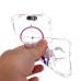 LED Flash Incoming Call Transparent Diamond Purple Dreamcatcher TPU Blink Back Case Cover for iPhone 6 / 6s Plus