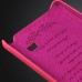 Litchi Grain Floral Printed Card Holder Design Genuine Leather Back Case for Samsung Galaxy Note 4 - Magenta