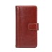 Luxury Detachable Crazy Horse Leather Case Wallet With Card Holder for Samsung Galaxy S7 Edge - Brown