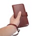 Luxury Detachable Crazy Horse Leather Case Wallet With Card Holder for Samsung Galaxy S7 G930 - Brown