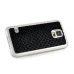 Luxury Diamond Rhinestone Gem Snap On TPU Hard Back Case Cover For Samsung Galaxy S5 G900 - Small Gem Black