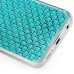 Luxury Diamond Rhinestone Gem Snap On TPU Hard Back Case Cover For Samsung Galaxy S6 Edge - Small Gem Blue