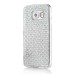 Luxury Diamond Rhinestone Gem Snap On TPU Hard Back Case Cover For Samsung Galaxy S6 Edge - Small Gem White