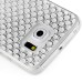 Luxury Diamond Rhinestone Gem Snap On TPU Hard Back Case Cover For Samsung Galaxy S6 Edge - Small Gem White