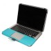 Luxury PU Leather Case Cover For The 2015 New MacBook 12 inch Retina Display - Blue
