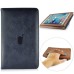 Luxury PU Leather Case With Kickstand Hand Strap Card Holder Flip Cover For Apple iPad Mini 4 - Dark Blue