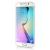 Luxury Slim Transparent Clear Colored Lines Back Gel Case Hard Cover For Samsung Galaxy S6 Edge - White