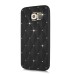 Luxury Soft Silicone Rhinestone Case Cover For Samsung Galaxy S6 G920 - Black