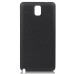 Lychee Grain Texture Leather Coated Battery Door Back Cover For Samsung Galaxy Note 3 N9000 N9005 N9006 - Black