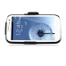 Matte Smart Stand Case With Belt Clip Holster For Samsung Galaxy S3 i9300 - Black
