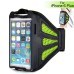 Mesh Design Sports Armband For iPhone 6 Plus - Green
