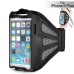 Mesh Design Sports Armband For iPhone 6 Plus - Grey
