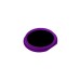 Metal Chrome Plated Ring Home Menu Button Keypad Housing Replacement Part For iPhone 4 - Purple / Black