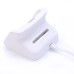 Micro USB 3.0 Desktop Dock Data Sync Cradle With Spare Battery Charger Slot Docking Station Stand For Samsung Galaxy Note 3 N9000 N9002 N9005 - White