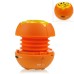 Mini Hamburger Shape Music Play Chargeable HI-FI Loudspeaker - Orange