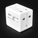 Multifunctional All in 1 Double USB Travel Charger - White