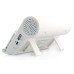 Mutual Induction Smart Wireless Loudspeaker Amplifier With Stand For iPhone Samsung HTC - White