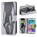 New Arrive Fashion Colorful Drawing Printed Sexy Beauty Back PU Leather Flip Wallet Stand Case With Card Slots For Samsung Galaxy S6 Edge