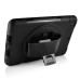 New Fashion 360 Degree Rotating Plastic Stand Defender Case With Touch Screen Film Hand Belt For iPad Air (iPad 5) - Black