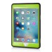 Newest Heavy Duty Shockproof Rugged Armor Hybrid Plastic And Silicone Defender Case Back Cover For iPad Mini 4 - Black And Green