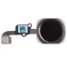 OEM Home Button Assembly with Flex Cable Ribbon for iPhone 6 iPhone 6 Plus - Black