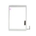 OEM Touch Screen Camera Holder Home Button Flex Cable and Touch Screen Digitizer Adhesive for iPad Air - White