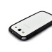PC And Rubber Assembly Bumper Case For Samsung Galaxy S3 i9300 - Black