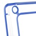 PC And TPU Hybrid Frame Bumper Case for iPad Air iPad 5 - Blue