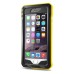 PEPKOO Ultimate Protection Water-Proof Dust - Proof Shock - Proof Aluminum And Silicone Case For iPhone 6 Plus - Black And Yellow