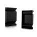 Plastic Dual-purpose Stand For iPhone 4/4S - Black