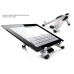 Portable Foldable Tablet Easel Holder Stand for iPad 3 iPad 2 iPad - White