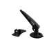 Powerful 360 Degree Rotating Car Holder With Suction Cup For iPhone Samsung GPS Devices - Red