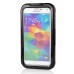 Practical Waterproof Hybrid PC and TPU Case for Samsung Galaxy S5 - Black