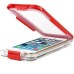 Practical Waterproof Hybrid PC and TPU Case for iPhone 5 iPhone 5S - Red
