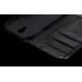 Premium Lychee Grain Design Genuine Leather Wallet Flip Case For Samsung Galaxy S4 i9500 - Black